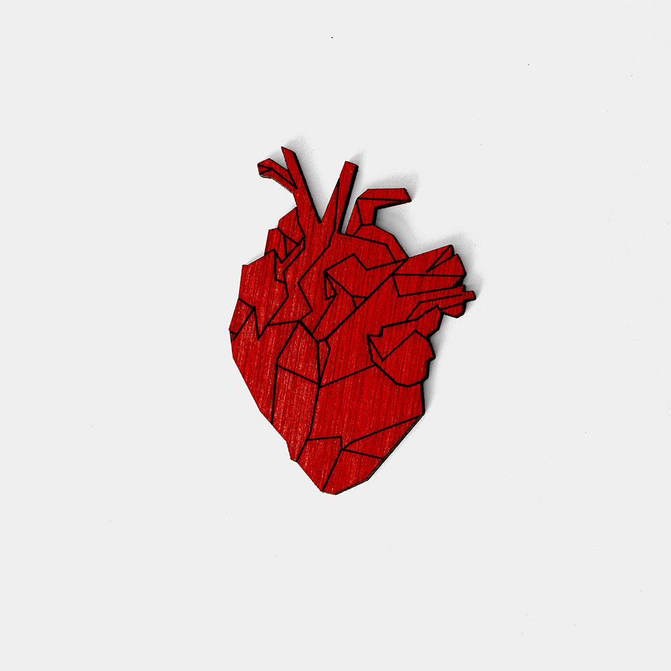 Martisor Inima Geometrica