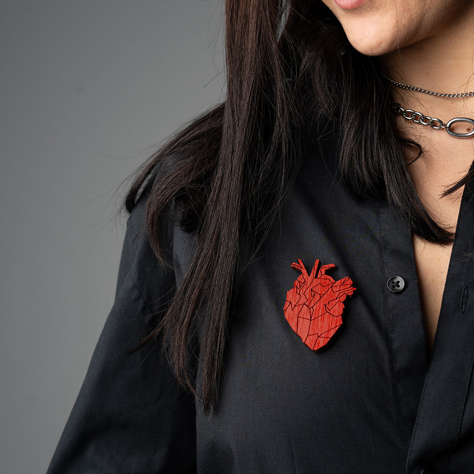 Martisor Inima Geometrica