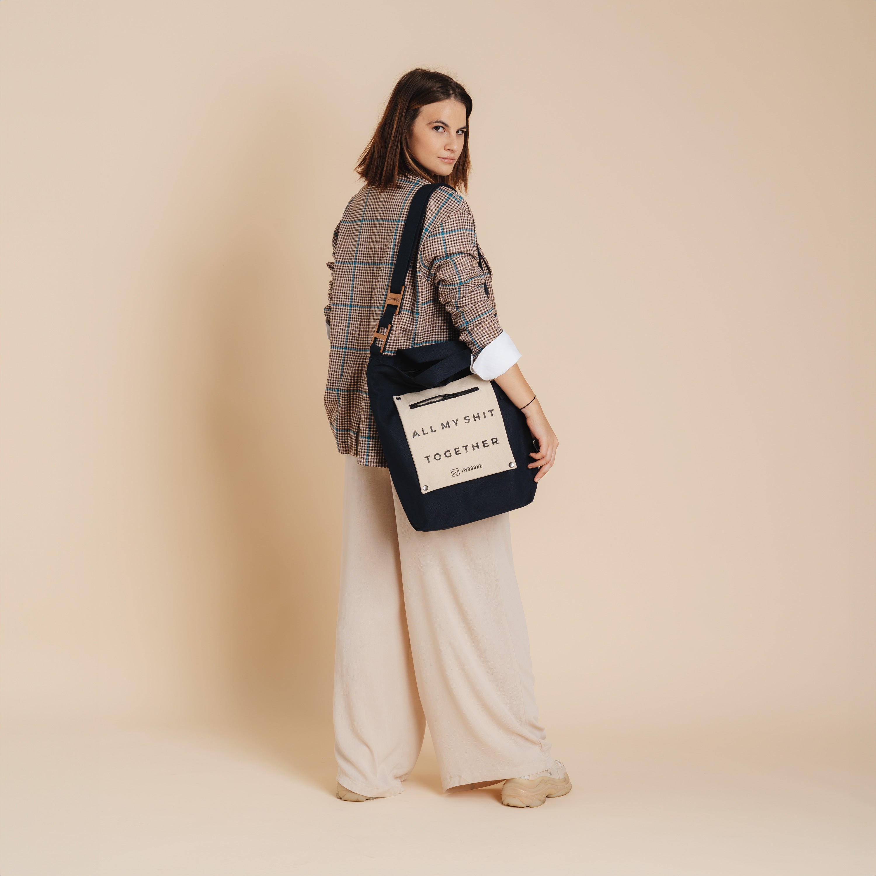 GEANTA BUMBAC 100, Reglabila, Buzunar detasabil – ALL MY SHIT