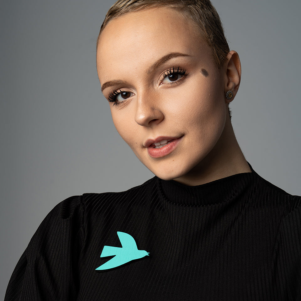 Mărțișor Blue Bird