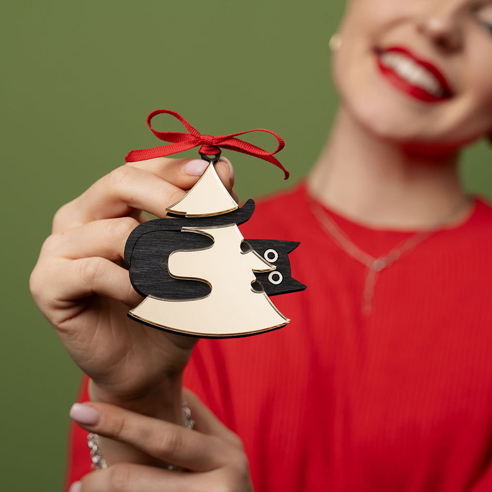 glob pisica plexi brad