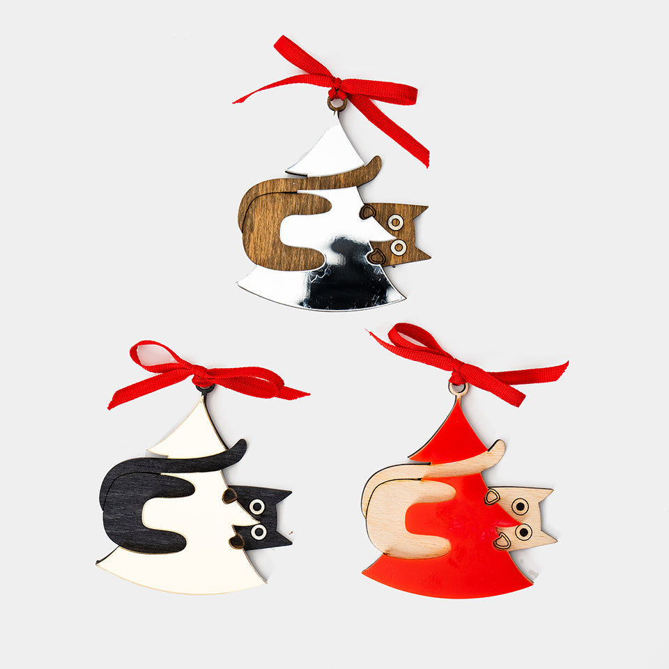 glob pisica plexi brad