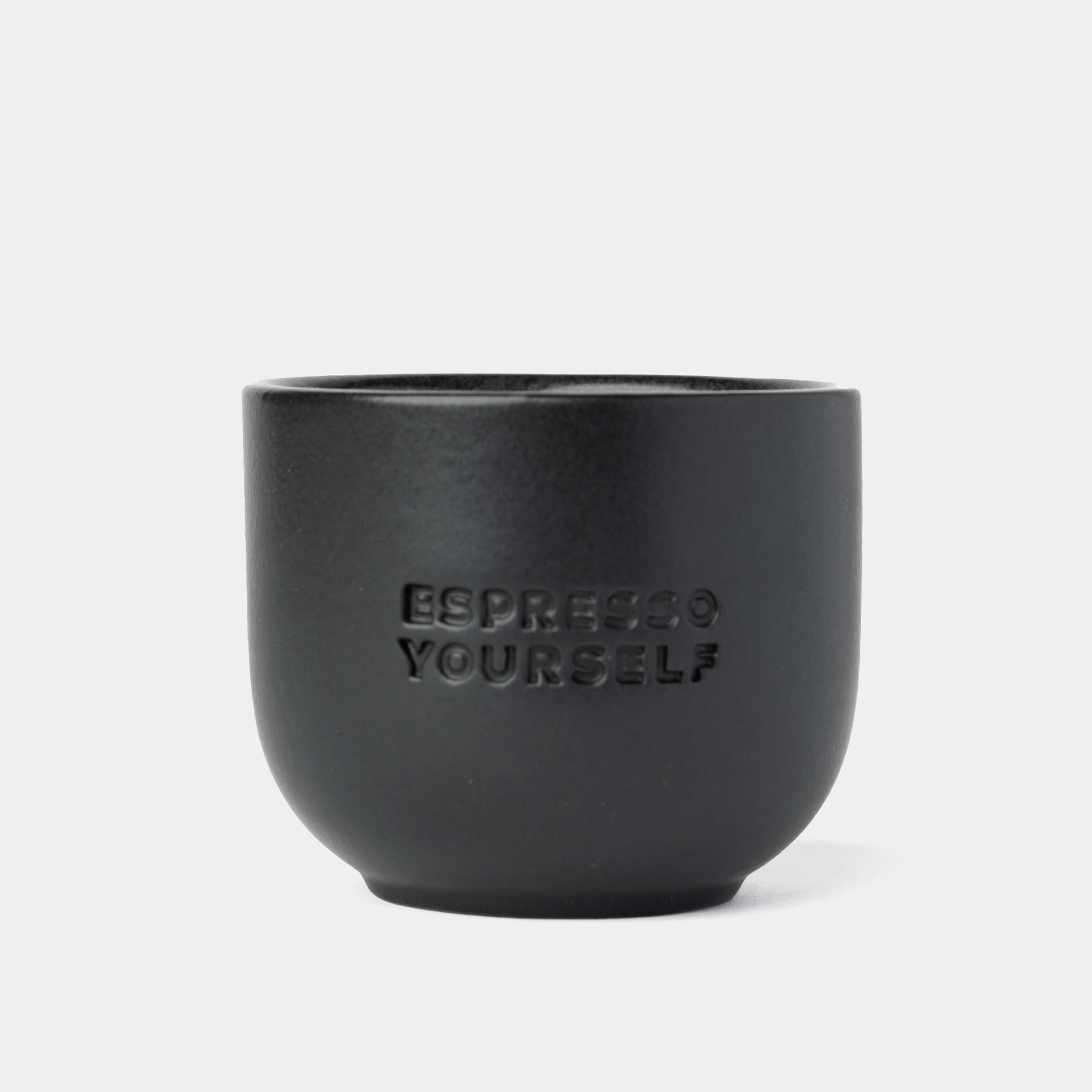 CEAȘCĂ PORȚELAN - ESPRESSO YOURSELF NEGRU