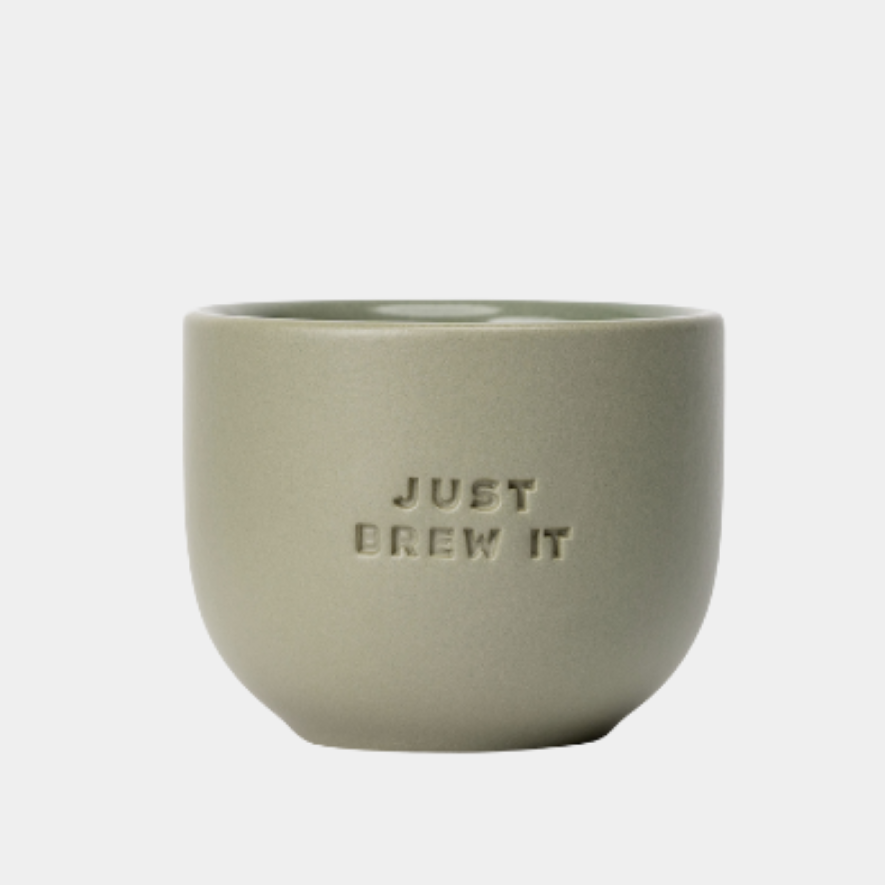 Cana cafea din Portelan - Just Brew It, Lucrata Manual, 1200 grade